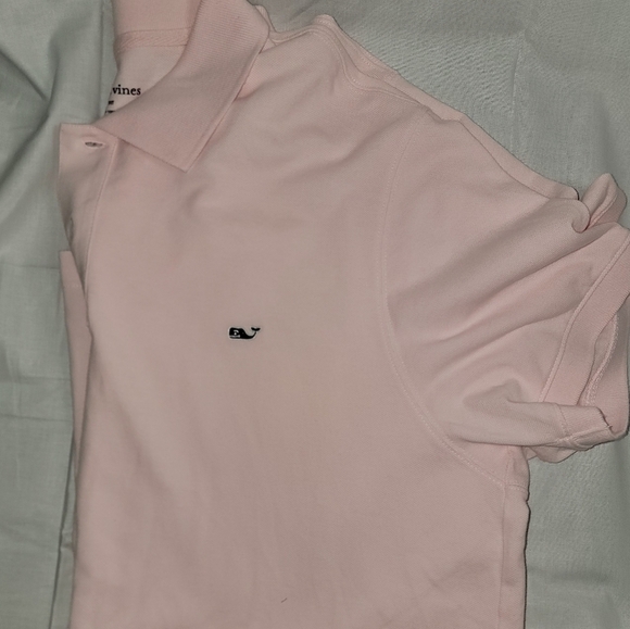 Like New Vineyard Vines  Pastel Pink Polo - Picture 3 of 7